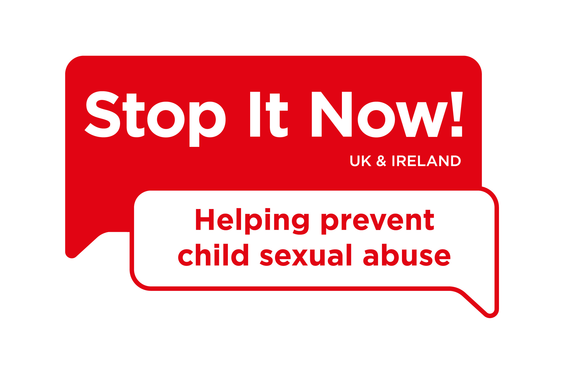 Photograph of the Stop It Now! logo