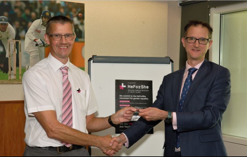 Picture: Chief Constable Carl Foulkes and the Director General from the NCA, Graeme Biggar. 