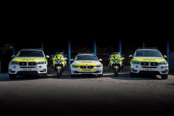 Police vehicles