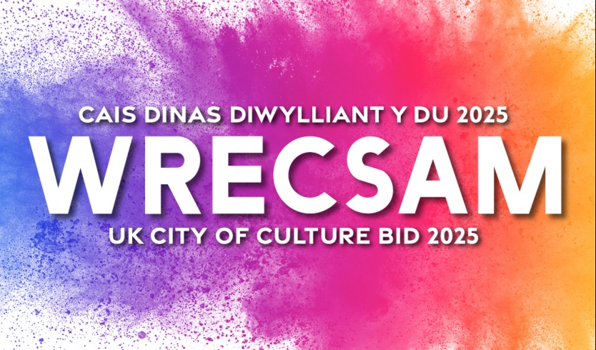 The Wrexham City Of Culture 2025 bid logo