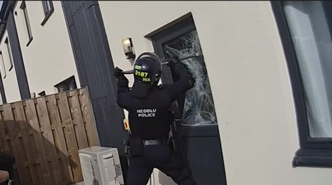 Officer on warrant