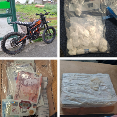 Drug dealer jailed for seven years after two kilos of cocaine found in ...