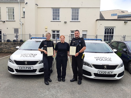 Sgt Pugh and PC Owen