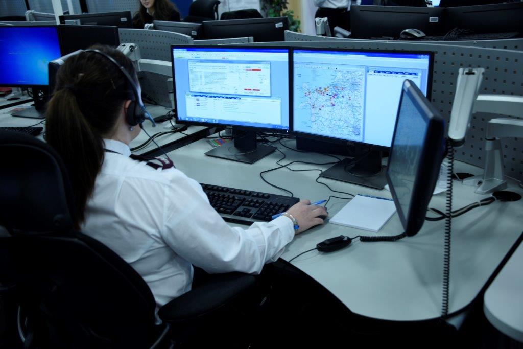 Photograph of a Control Room operator