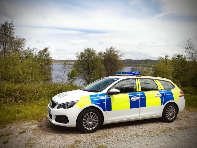 police car