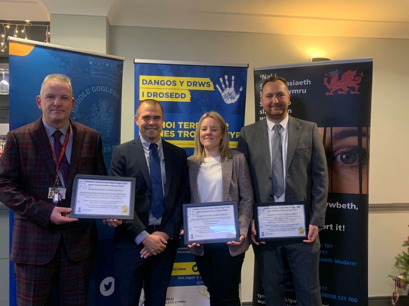 North Wales Police officers recognised for outstanding contributions to community safety