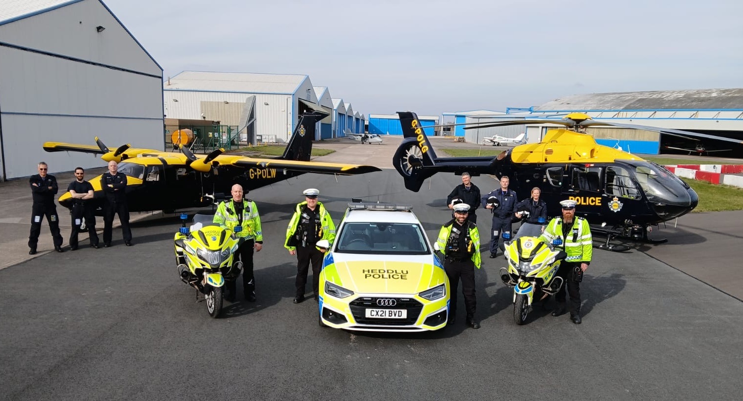 Photograph of a police with NPAS